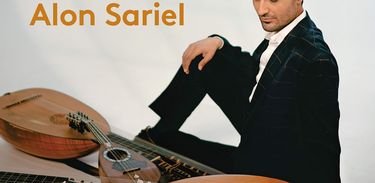 capa do cd do instrumentista Alon Sarie