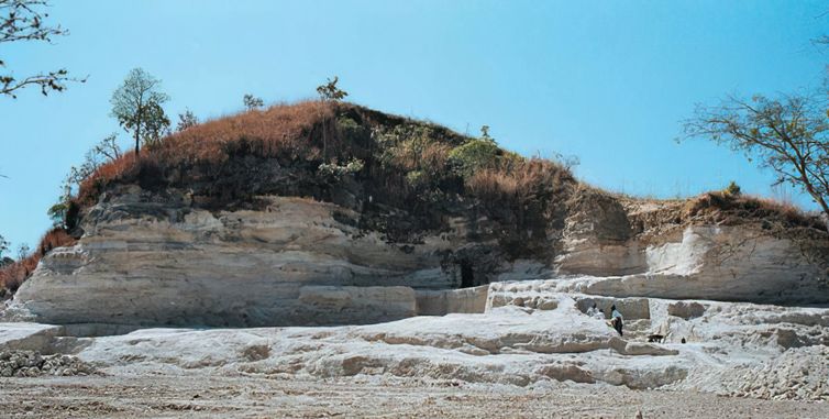Geoparque de Uberaba, em Minas, obtém reconhecimento da Unesco. Geossítio Caieira. Foto: Carlos Schobbenhaus/Divulgação