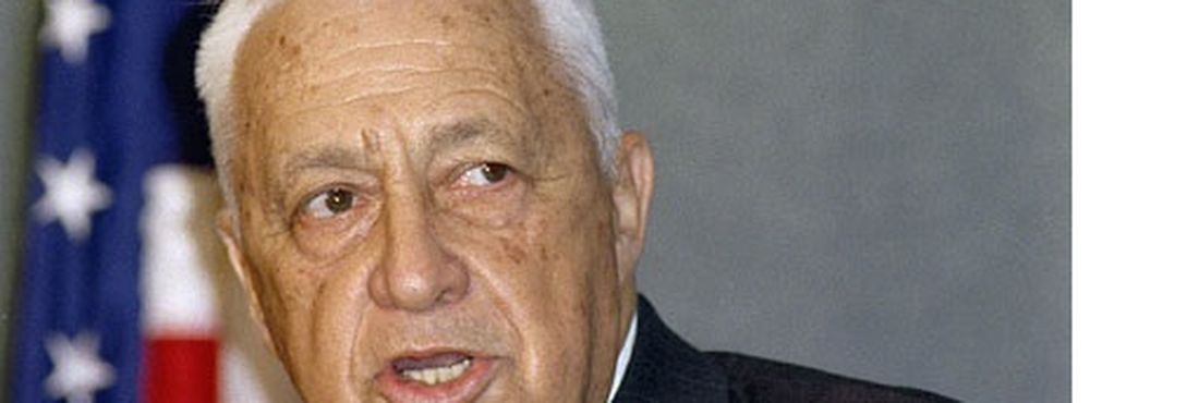 Ex-primeiro-ministro israelense, Ariel Sharon.