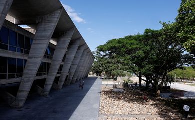 Rio de Janeiro (RJ), 30/10/2024 -Fachada e entorno do Museu de Arte Moderna (MAM Rio), que vai receber a Cúpula do G20, no Parque do Flamengo. Foto: Tânia Rêgo/Agência Brasil