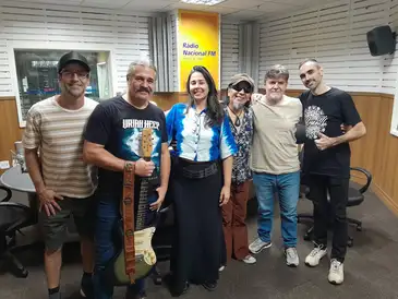 Banda Mandalla, Auder Jr e Carlos Patricio Recalde/Denise Oliveira - Produção Rádio Nacional FM Banda Mandalla, Auder Jr e Carlos Patricio Recalde