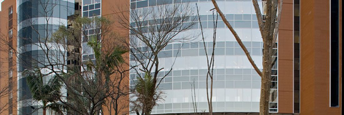 EBC | Van cai de garagem de hospital Albert Einstein, e mata pedestre