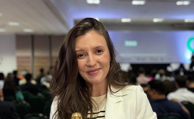 Brasília (DF), 29/04/2025 - A superintendente de Comunicação Digital e Mídias Sociais, Nicole Briones.
EBC PREMIADA | A Empresa Brasil de Comunicação (EBC) venceu a 3ª edição do Prêmio Social Media Gov, principal premiação de comunicação em redes sociais do setor público. As redes da EBC venceram a categoria ‘Comunicação como Serviço’, destinada a “instituições que promovem informações de interesse público, através de conteúdos certeiros e relevantes”.
Foto: Nicole Briones/Arquivo pessoal