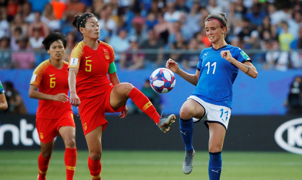 Itália, China, Copa, Futebol Femininoier