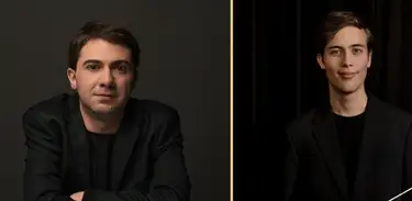 Pianista Bernardo Santos e maestro Rui Miguel