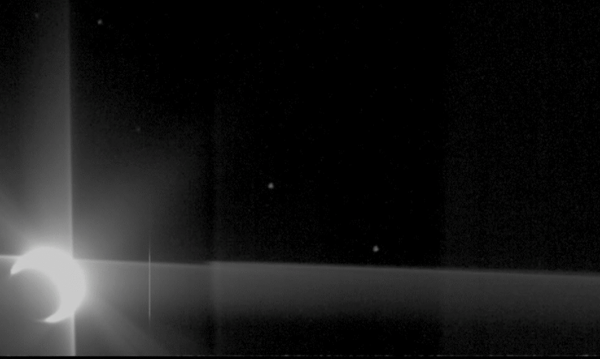 Imagem de Vênus captada pela missão BepiColombo
