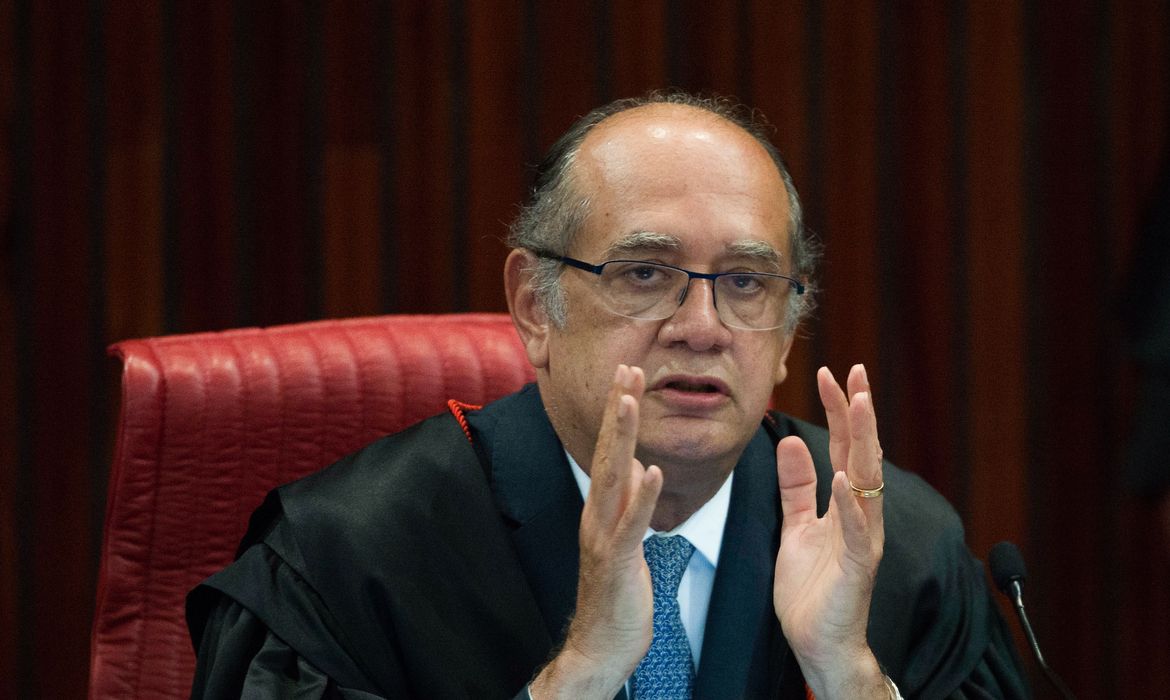 Brasília - O ministro do STF Gilmar Mendes foi eleito hoje (7) presidente do Tribunal Superior Eleitoral (TSE). Ele substituirá Dias Toffoli, em maio (José Cruz/Agência Brasil)