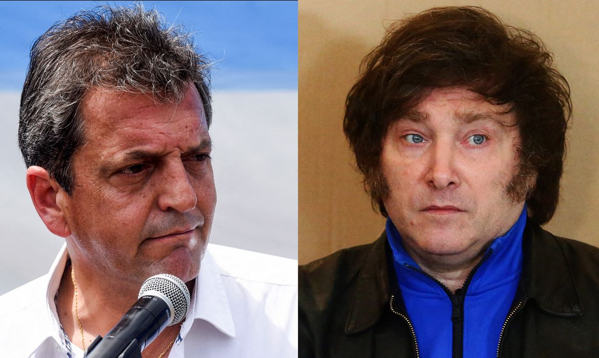 ELEIÇÕES ARGENTINAS – MASSA MILEI

Buens Aires, Argentina - Sergio Massa e Javier Milei disputam segundo turno nas Eleições da Argentina.  Massa ficou em primeiro lugar, e Milei, em segundo. Fotos: Reuters