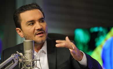 Brasília (DF) 26/02/2025 O ministro do Turismo, Celso Sabino, participa do programa Bom Dia, Ministro Foto: Fabio Rodrigues-Pozzebom/ Agência Brasil