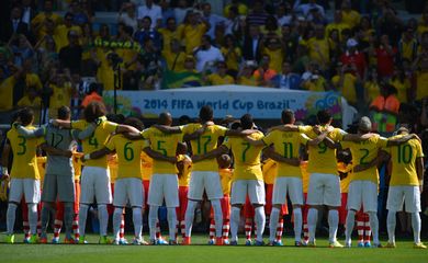 Brasil joga contra o Chile  no Mineirão em Belo Horizonte (Marcello Casal Jr/Agência Brasil)