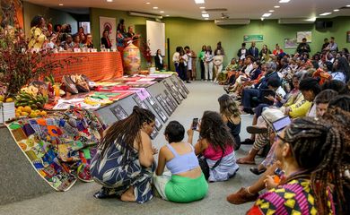 Brasília (DF) 14/06/2023 - Ministros participam da abertura do 2° Encontro Nacional de Mulheres Quilombolas. Foto Antônio Cruz/Agência Brasil