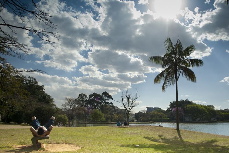 Parque do Ibirapuera em São Paulo.