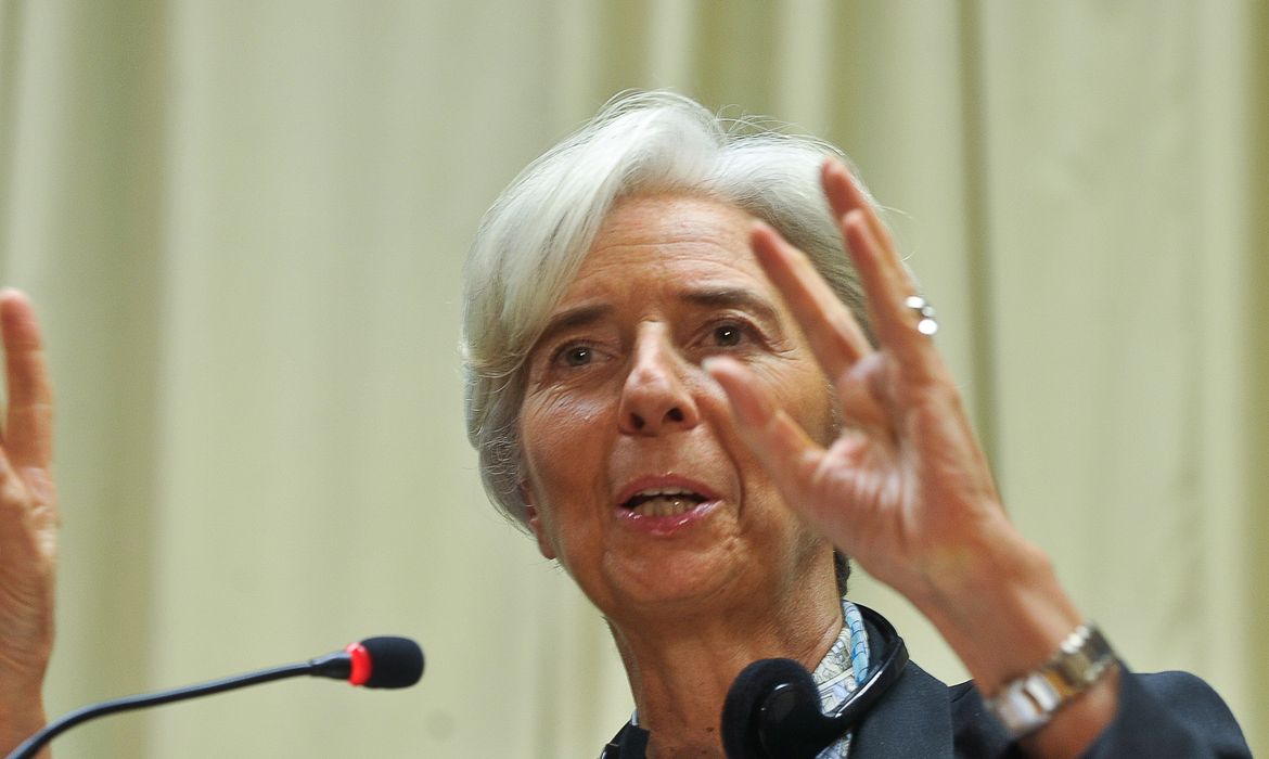 Diretora-gerente do Fundo Monetário Internacional (FMI), Christine Lagarde