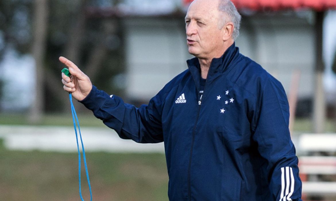 Gustavo Aleixo/Cruzeiro/Direitos Reservados Felipão, Cruzeiro, técnico
