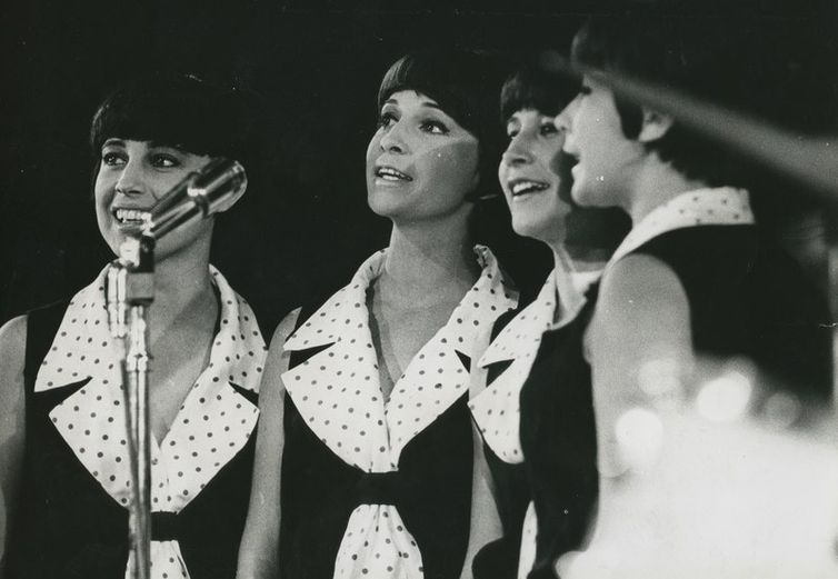 Rio de Janeiro (RJ) - Quarteto em Cy em 1966. Foto: Arquivo Nacional/Wikipedia