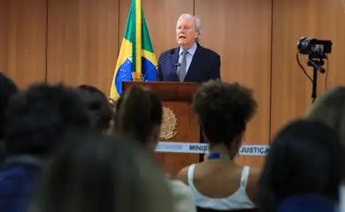 Brasília (DF) 15/01/2025  O ministro da Justiça e Segurança Pública, Ricardo Lewandowski, apresenta nova versão da PEC da Segurança Pública no Ministério da Justiça. Foto Lula Marques/ Agência Brasil