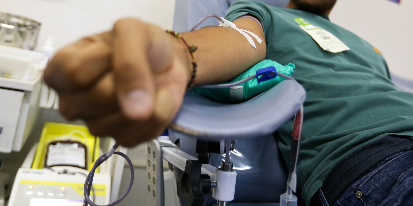 Para marcar o Dia Mundial do Doador de Sangue, o Ministério da Saúde lança campanha de doação de sangue, no Hemocentro de Brasília. 
