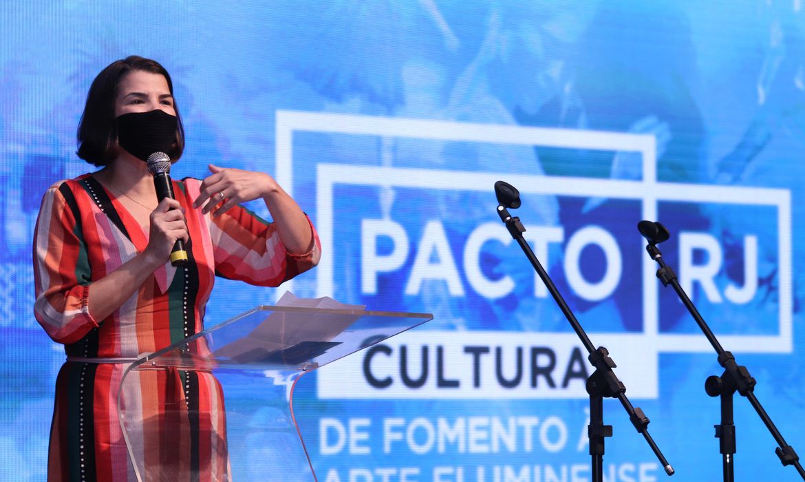 Secretária de Estado de Cultura e Economia Criativa do Rio, Danielle Barros