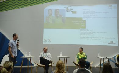 Rio de Janeiro -  O coordenador do Bolsa Atleta, o ex-ginasta Mosiah Rodrigues, fala sobre o programa (Tomaz Silva/Agência Brasil)