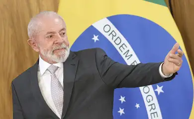 Brasília (DF), 19/02/2025 - O presidente Luiz Inácio Lula da Silva durante entrevista coletiva e cerimônia de assinatura de acordos com Portugal nos setores de saúde, ciência e tecnologia e segurança pública. Foto: Marcelo Camargo/Agência Brasil