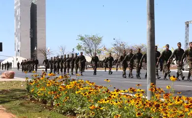 Brasília (DF) 31/08/2024  Governo federal realizou  ensaio geral para o desfile cívico-militar do 7 de setembro na Esplanada dos Ministérios. Foto Antônio Cruz/Agência Brasil