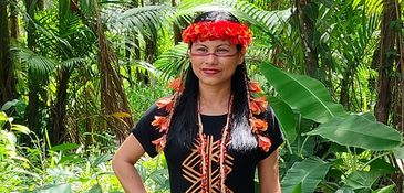 Márcia Kambeba, cantora e escritora/foto: divulgação Márcia Kambeba, cantora e escritora