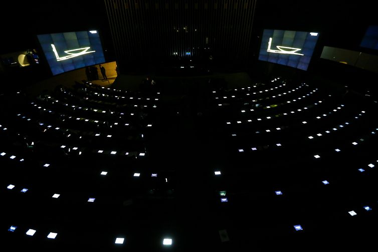 Marcelo Camargo/Agência Brasil Brasília: Partes do Congresso Nacional ficaram sem energia por volta das 12h de hoje (11). (Foto: Marcelo Camargo/Agência Brasil)