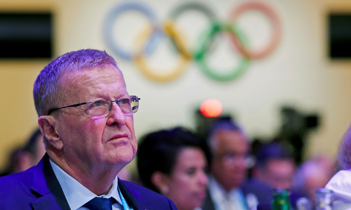 FILE PHOTO: IOC Member Coates attends the 135th Session in Lausanne