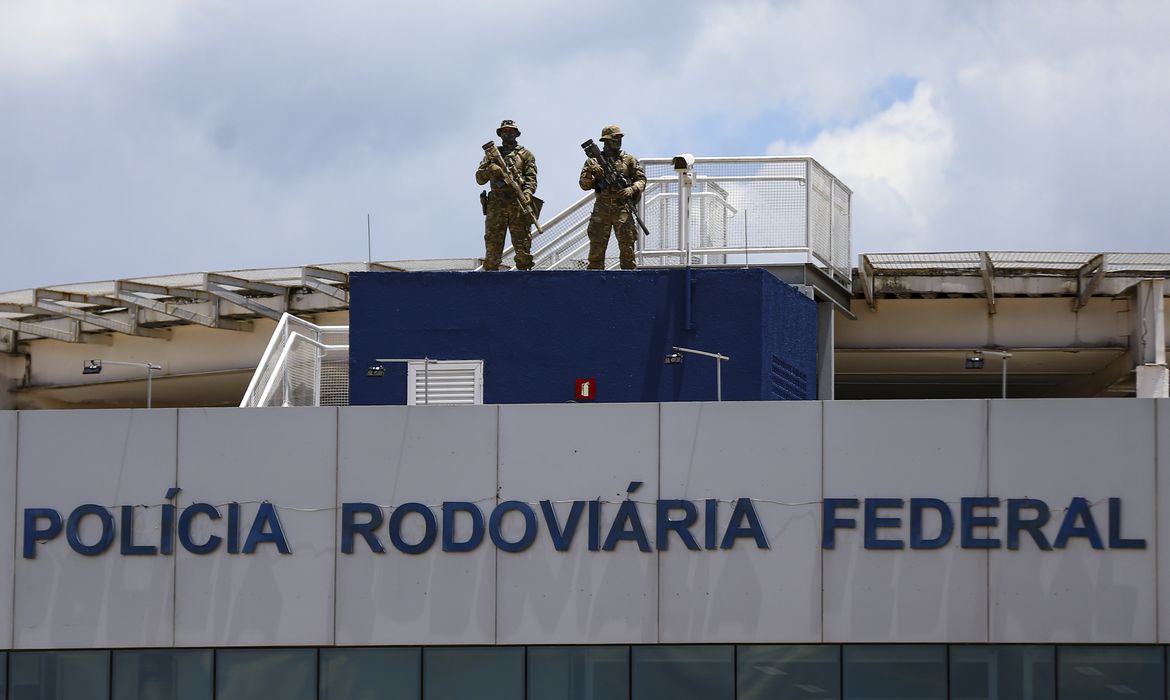 Sede da Polícia Rodoviária Federal, em Brasília.