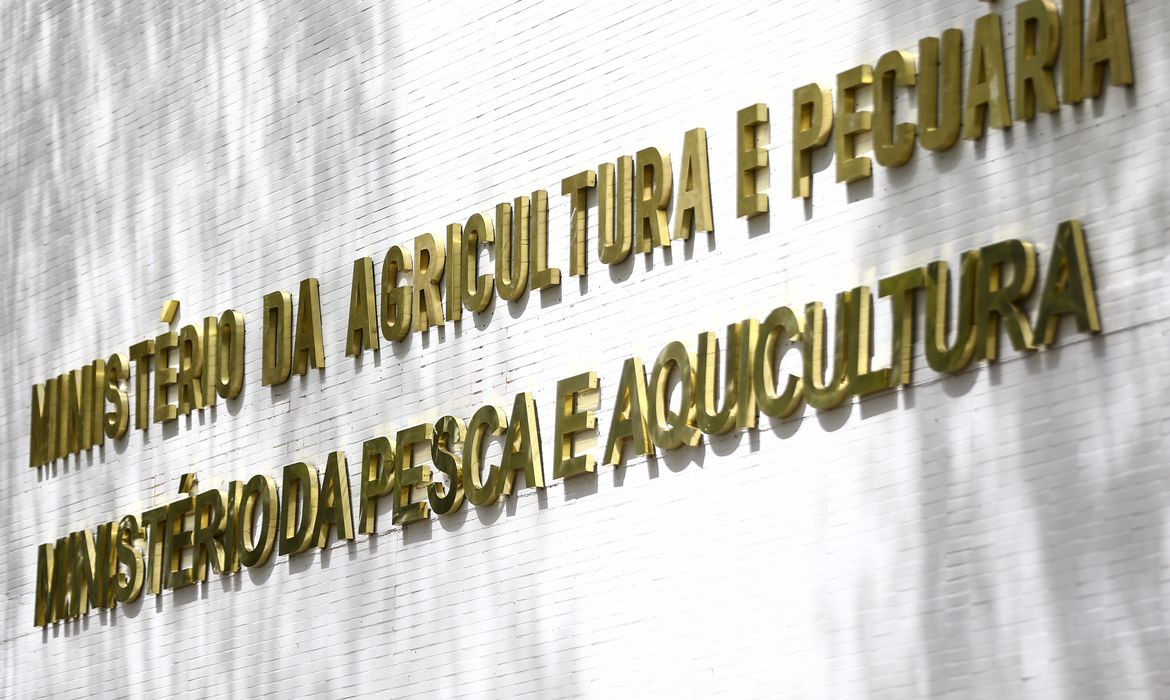 Brasília (DF), 10/04/2023 - Fachada do ministério da Agricultura e Pecuária e do ministério da Pesca e Aquicultura.