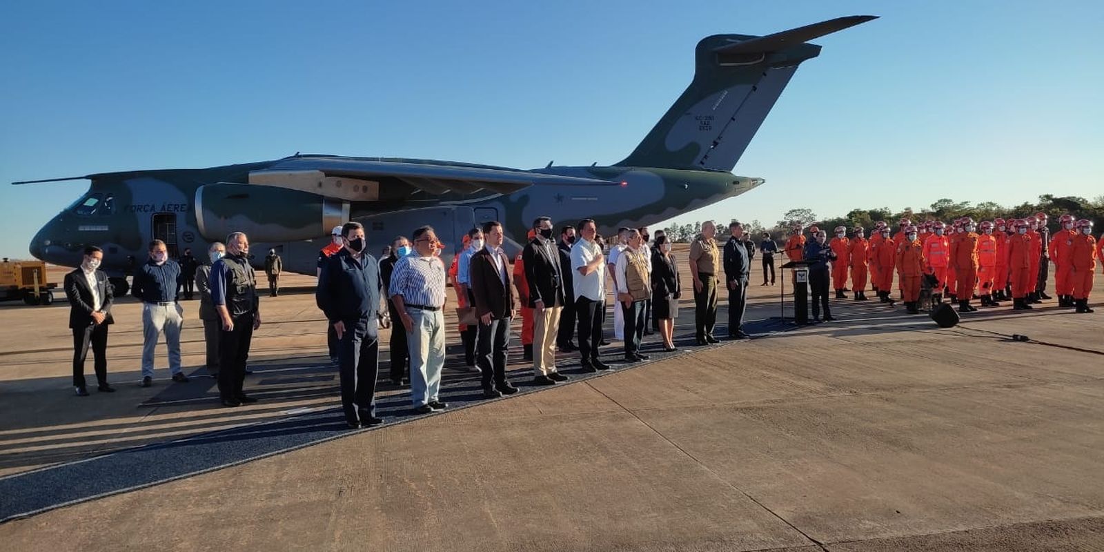 Aeronave KC-390 da missão brasileira ao Haiti sofre pane no Pará