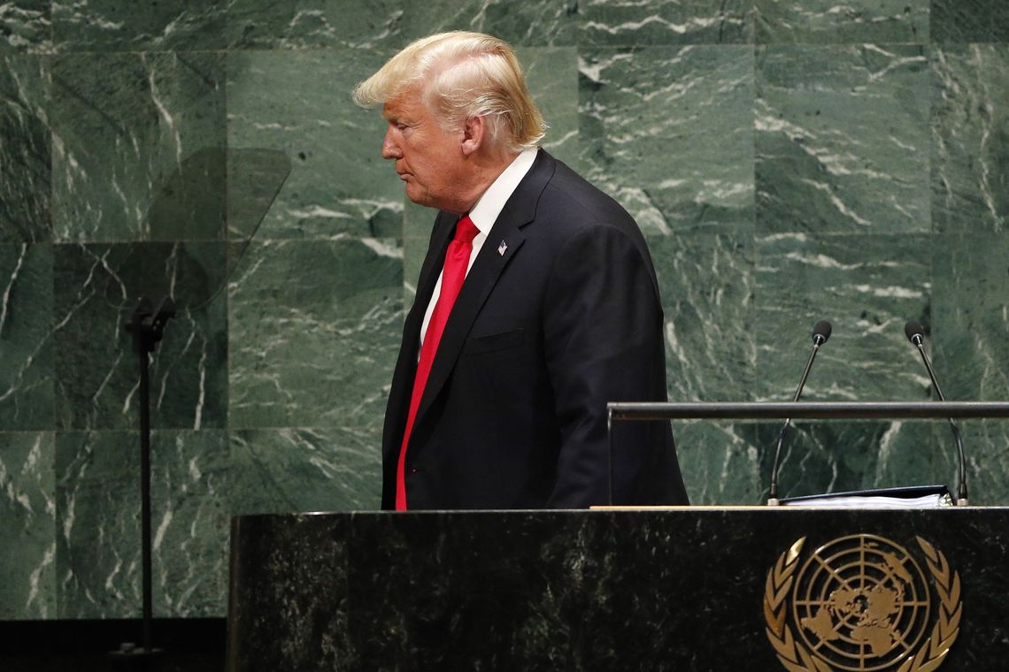 Trump discursa na Assembleia Geral da ONU