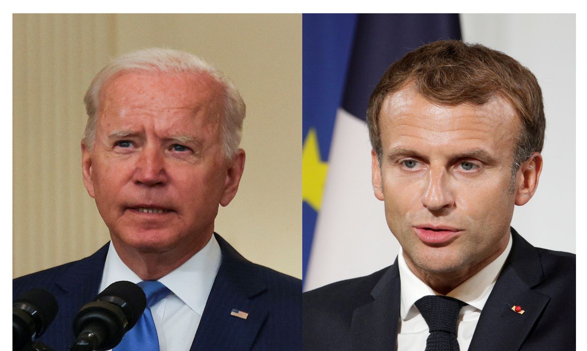 Joe Biden e Macron