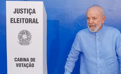 São Paulo-SP. 06.10.2024 - Presidente da República, Luiz Inácio Lula da Silva, durante o votação a prefeitura de São Paulo na Escola Estadual João Firmino Correia de Araújo. Foto: Ricardo Stuckert / PR