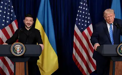 Trump e Zelenskiy dão entrevista coletiva em Palm Beach
28/12/2025
REUTERS/Jonathan Ernst