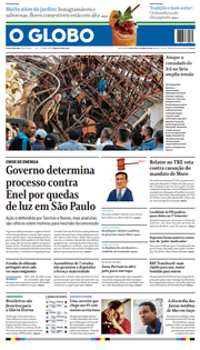 Capa do Jornal O Globo Edição 2024-04-02