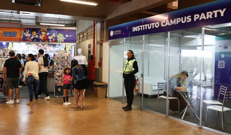 Brasília - 20/06/2025 -  
A 17ª edição da Campus Party Brasil começa hoje e vai até domingo (22), na Arena BRB Mané Garrincha, em Brasília. Foto Antônio Cruz/ agência Brasil.