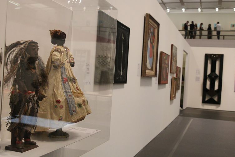 Exposição Histórias brasileiras, com curadoria de Adriano Pedrosa e Lilia M. Schwarcz, no Museu de Arte de São Paulo Assis Chateaubriand - MASP.