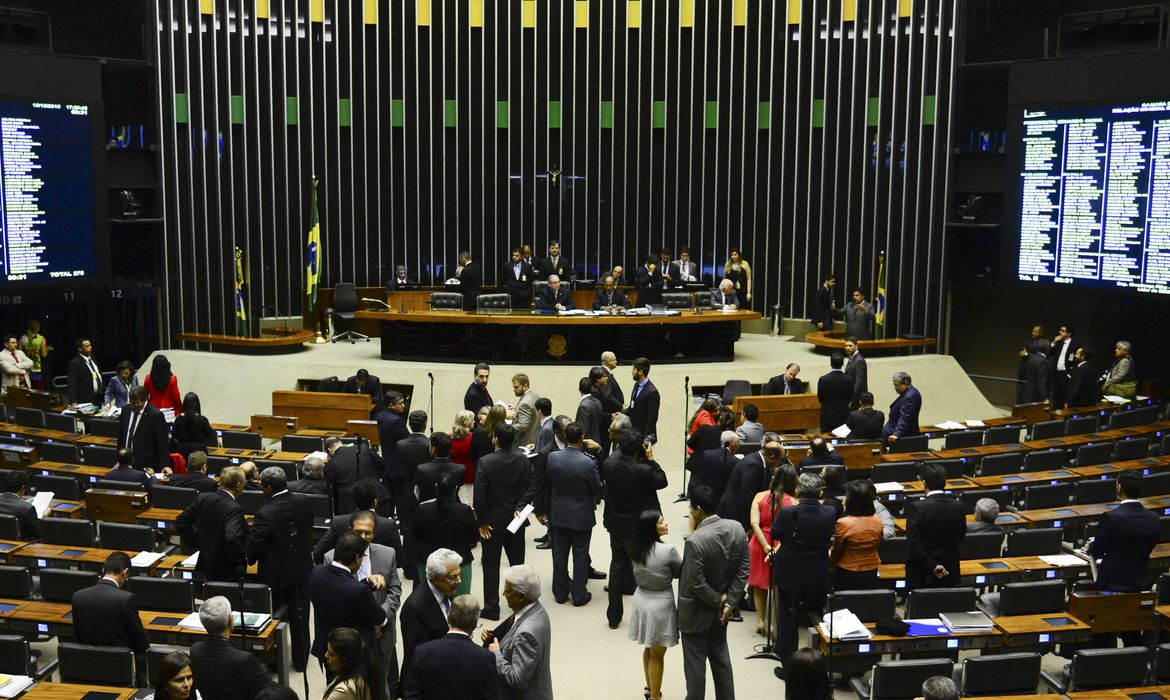 Brasília - Presidente da Câmara, Eduardo Cunha, durante sessão Plenaria