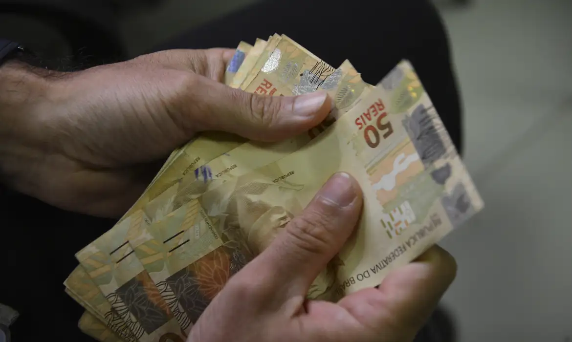 Real Moeda brasileira, dinheiro.
Foto: Marcello Casal Jr/Agência Brasil/Arquivo