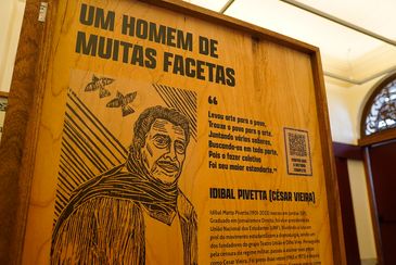 São Paulo 02/11/2024 Exposição de cordel no Museu da Língua Portuguesa. Foto  Guilherme Sai.