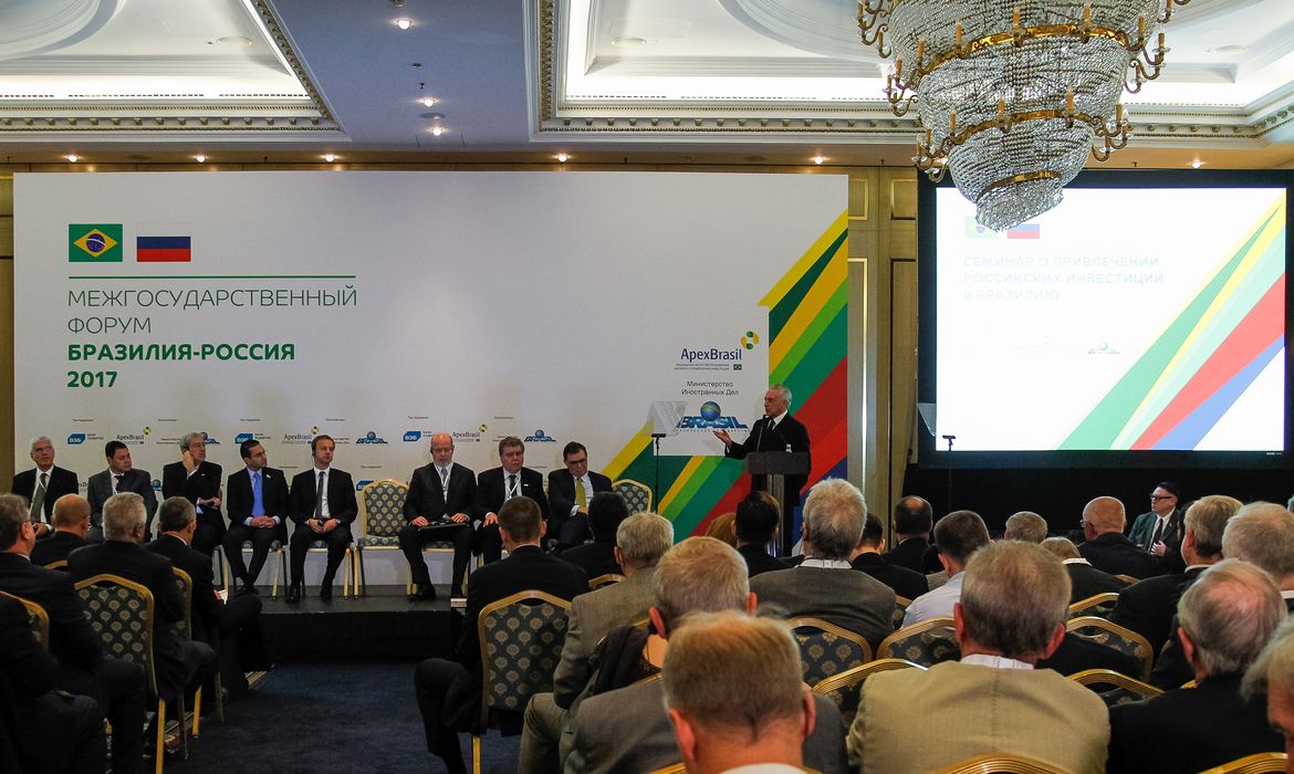 Moscou (Rússia) - Presidente Michel Temer durante Seminário de Captação de Investimentos Russos no Brasil (Beto Barata/PR)