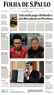 Capa do Jornal Folha de S. Paulo Edição 2024-04-05