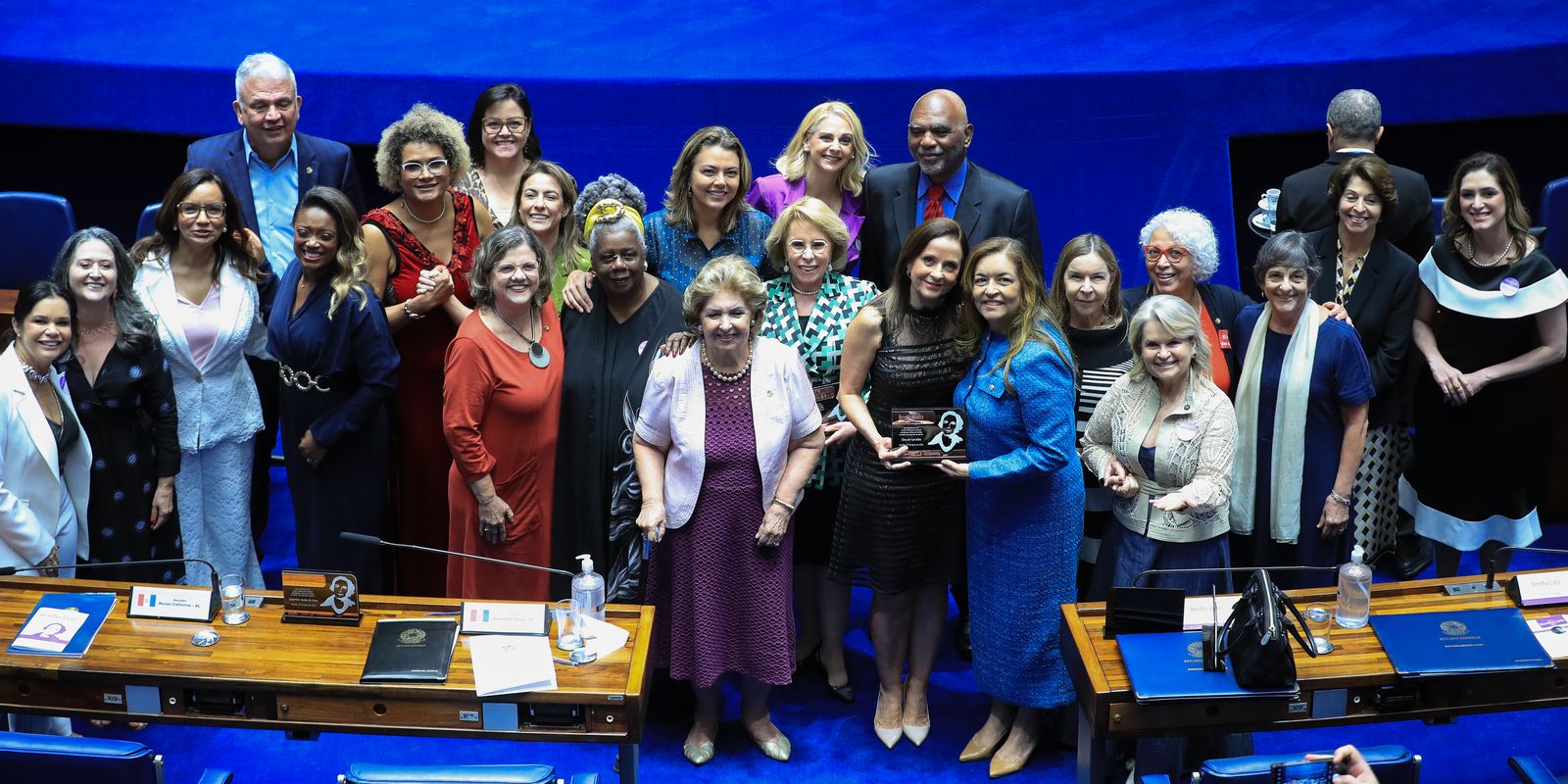 Senado premia 19 mulheres que defendem direitos e igualdade de gênero