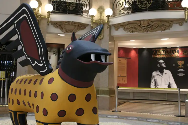 Rovena Rosa/Agência Brasil Mostra Movimento Armorial 50 anos, movimento artístico criado por Ariano Suassuna, com curadoria de Denise Mattar, no Centro Cultural Banco do Brasil - CCBB.