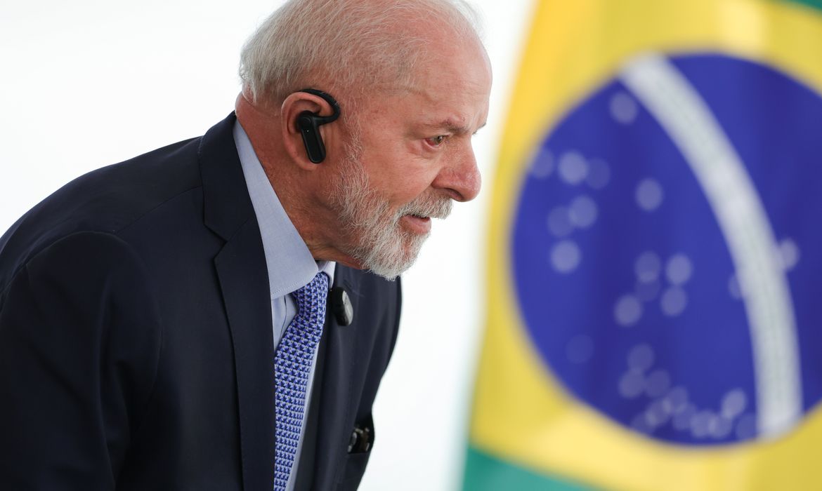 Brasília (DF) 14/11/2024  Presidente Luiz Inácio Lula da Silva recebe credenciais de embaixadores Foto: Fabio Rodrigues-Pozzebom/ Agência Brasil