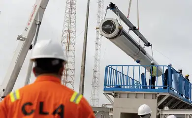 Alcântara (MA), 19.03.2023 - Foguete sul-coreano é lançado a partir de Alcântara, no Maranhão
O veículo levou a bordo carga útil desenvolvida 100% no Brasil pelos profissionais do Instituto de Aeronáutica e Espaço (IAE), com o apoio da Agência E