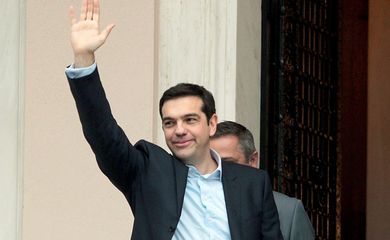 Primeiro-ministro grego, Alexis Tsipras
