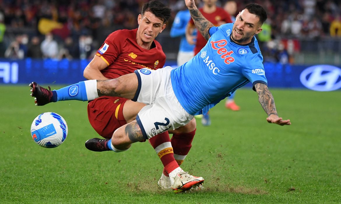 Serie A - AS Roma v Napoli - campeonato italiano