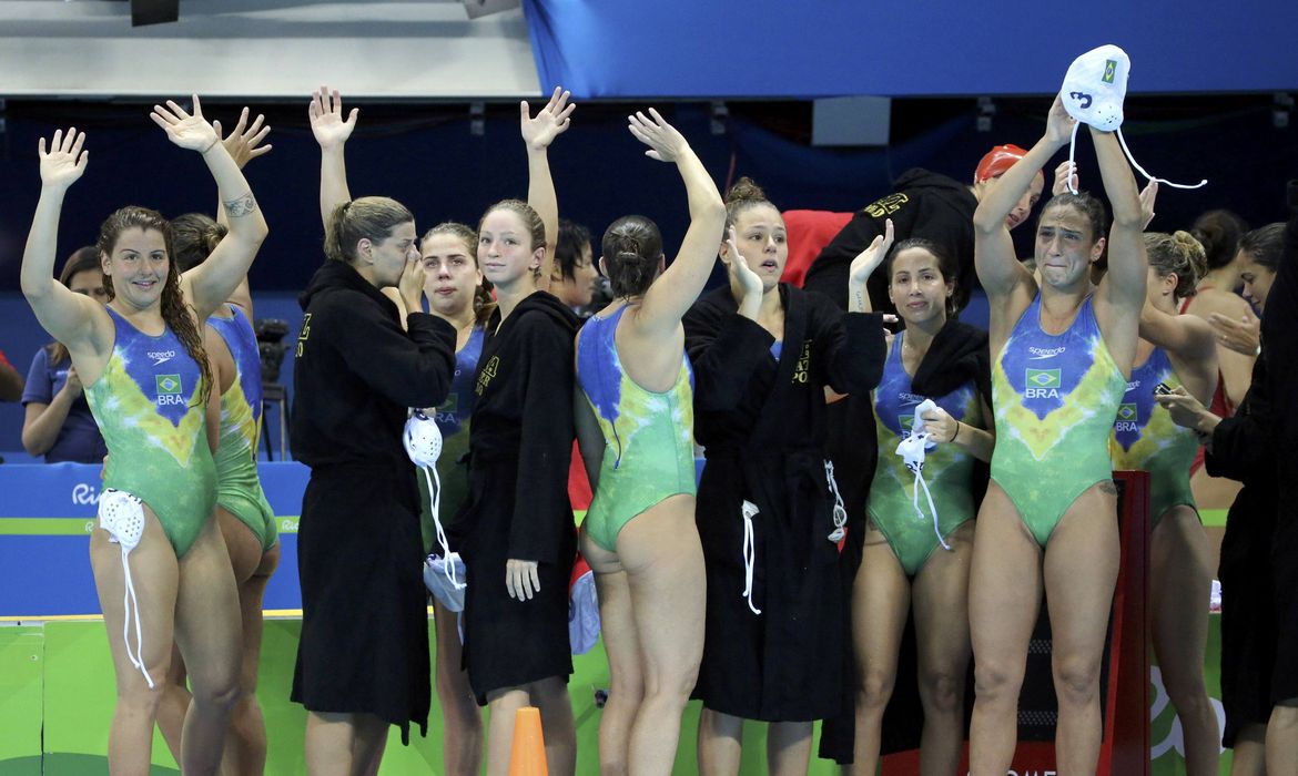 Rio de janeiro – A seleção feminina de polo aquático ficou em 8° lugar